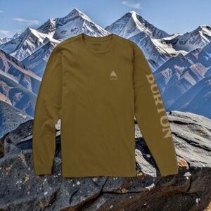 Burton Men's ‘Elite’ martini olive LS Tshirt
